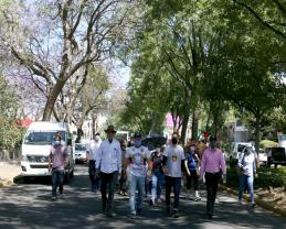 Marchan las comunidades de las preparatorias de Amatitán y de Tequila en exigencia al respeto por la Universidad 1