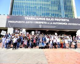 Marchan las comunidades de las preparatorias de Amatitán y de Tequila en exigencia al respeto por la Universidad 2
