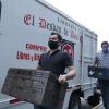 Recibe el SEMS donativo de libros que se sumarán a la campaña Ayuda a que otros se queden en casa