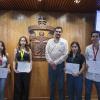 Distinguen a alumna de la Preparatoria 20 que representó a México en la Olimpiada Internacional de Filosofía realizada en Grecia
