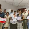 Reconocen autoridades del SEMS a trabajadores que mayor Índice de Masa Corporal perdieron en concurso Menos es Más