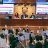 Toman protesta representantes de Prepas UDG elegidos para conformar el CUEMS 2022-2023