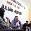 Visita el escritor Julián Herbert a jóvenes de la Preparatoria 12 como parte del programa Ecos de la FIL