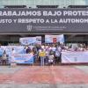Encabeza la Preparatoria de Unión de Tula la caminata 122 en favor de la autonomía universitaria