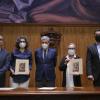 Presentan catálogo de colección Pyrrha Gladys Grodman en Paraninfo UdeG