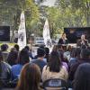 Imparten la 18 master class frente a Casa Jalisco sobre la violencia contra periodistas