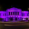 Fachada del MUSA se iluminará color púrpura estos 8 y 9 de marzo