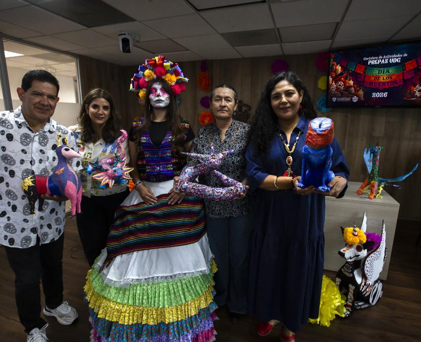 Celebrarán Prepas UDG el Día de Muertos 2026 con actividades culturales y artísticas